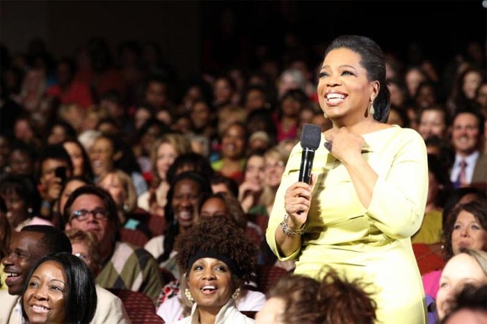 Oprah Winfrey Guest Lectures at Stanford University