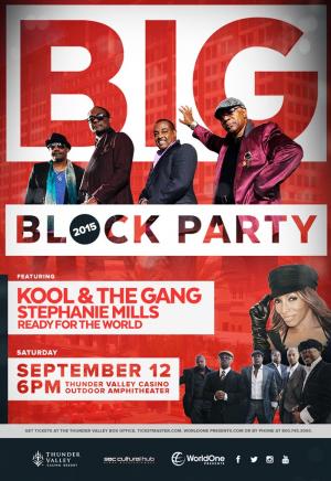 Big Block Party 2015 at Thunder Valley Casino Resort