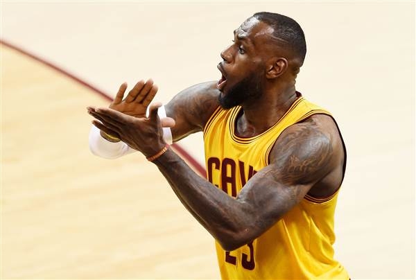 LeBron James Accidentally Exposes Himself on Live TV Before NBA Game