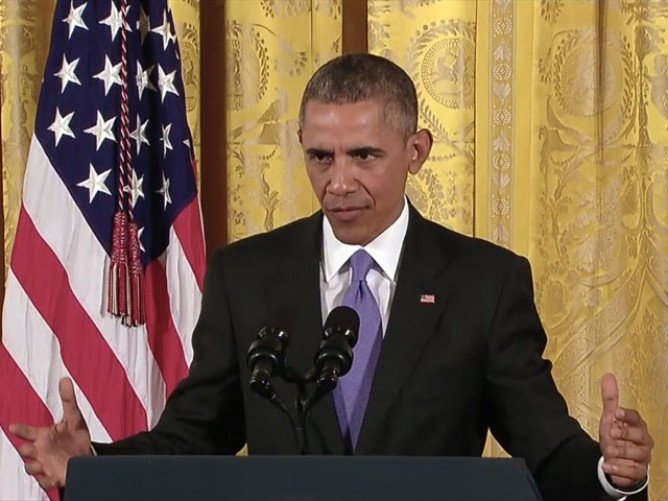 Asked About Cosby Scandal, Obama Weighs in on a Sexual Violence Discussion