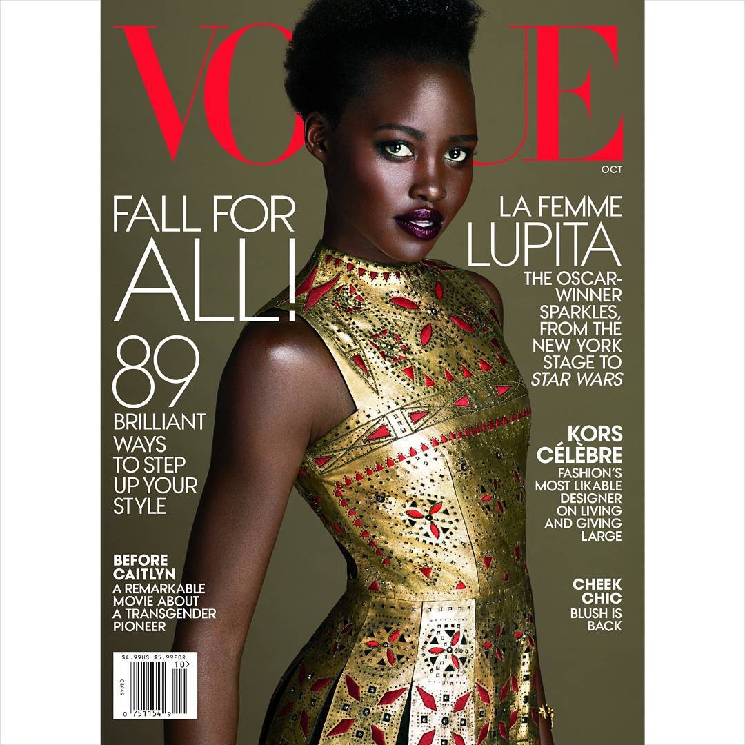 Lupita Nyong’o stuns on her second ‘Vogue’ cover