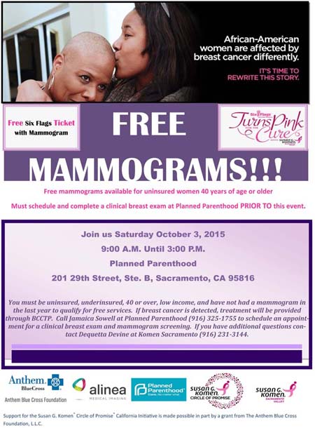 Free Mammograms