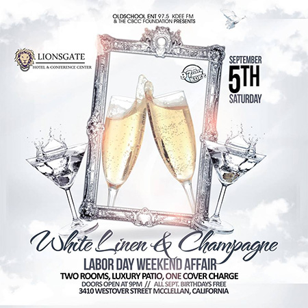 White Linen & Champagne Party
