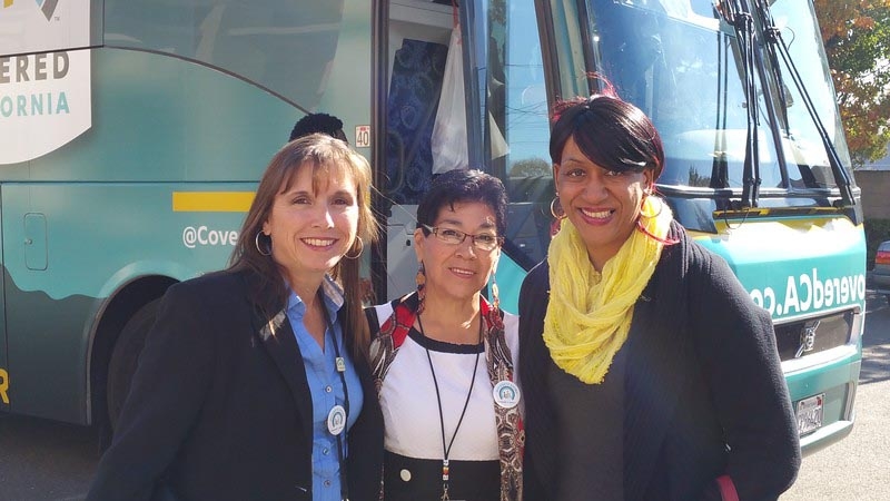 Covered California Bus Tour Concludes in Sacramento