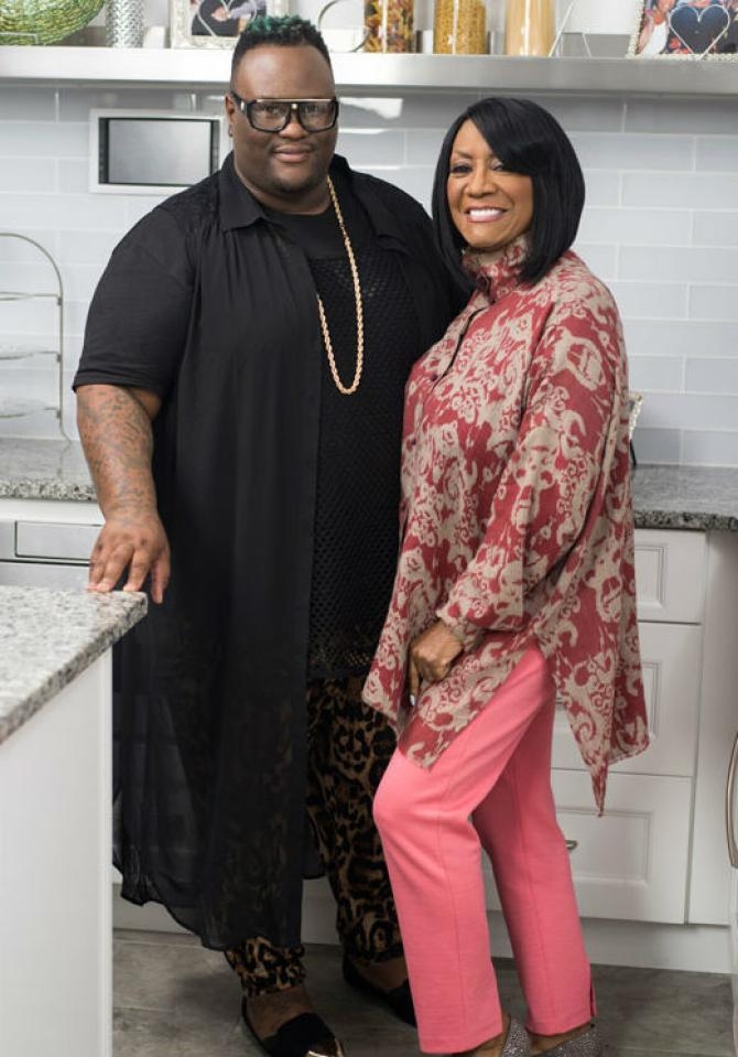 James Wright Chanel and Patti LaBelle Courtesy of Cooking Channel
