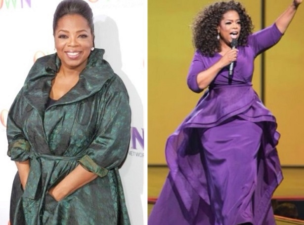 Oprah Winfrey lost 15 pounds with the Weight Watchers diet. (Photos: Instagram)