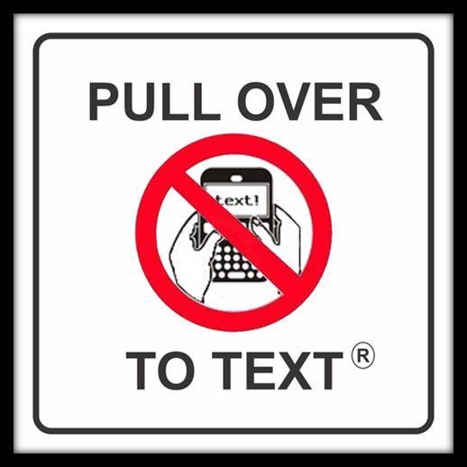 Pull Over Before Texting! We know we should…and now there’s an App for that!