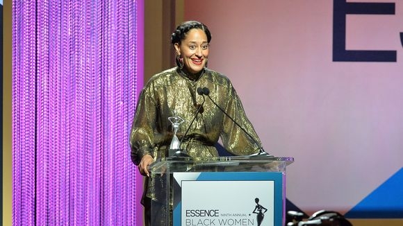 Tracee Ellis Ross dresses in car, accepts award, inspires us all