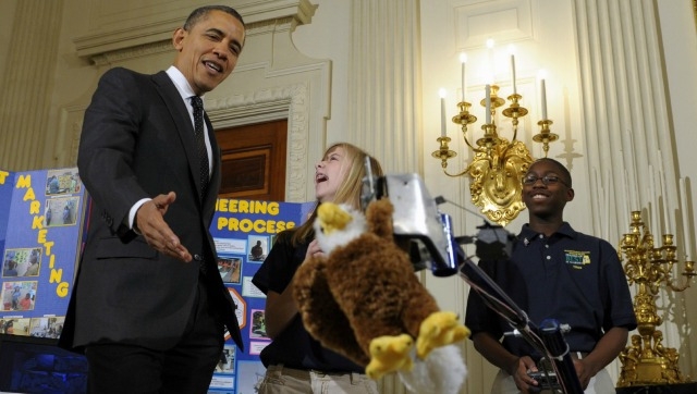 At White House Science Fair, POTUS Calls on Students to Tackle the Grand Challenges of Our Time