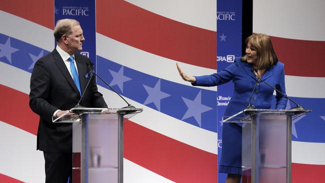 U. S. Senate candidates spar in first televised debate