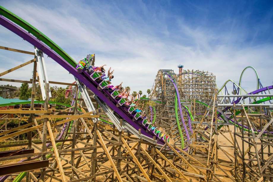 JOKER Roller Coaster Debuts At Six Flags This Weekend