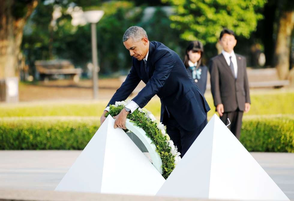 Obama at Hiroshima: ‘Death fell from the sky’