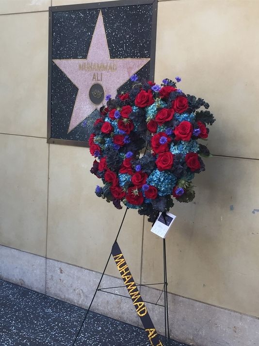 Why Ali’s Hollywood star is on a wall (not the ground)