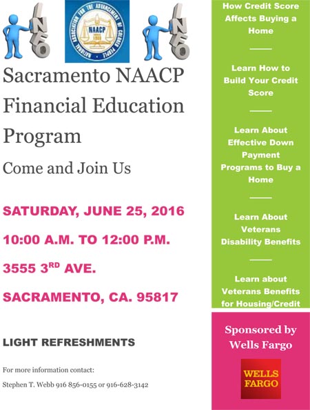 Sacramento NAACP Financial Education Program