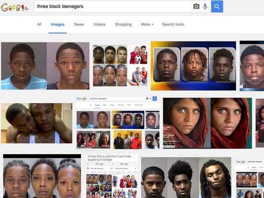 ‘Three black teenagers’ Google search sparks outrage