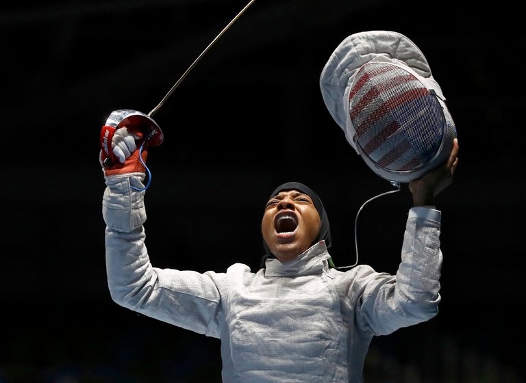Fencer Is First American Olympian to Compete in a Hijab