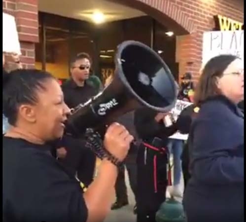 Protesters take to North Sacramento streets over police killings