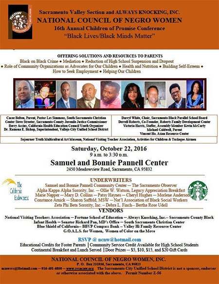 16th Annual Children of Promise Conference "Black Lives/Black Minds Matter"