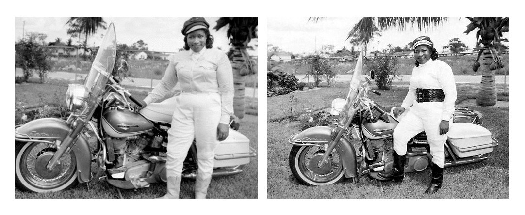 This black woman rode across America in 1930. On a Harley.