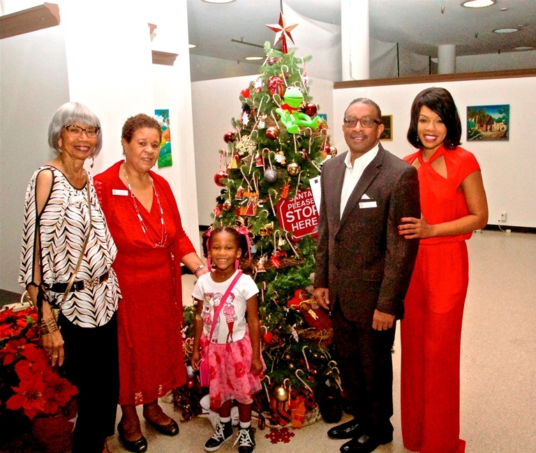 The Museum Of African American Art Presents Its Annual Lighting Of The Christmas Tree Celebration
