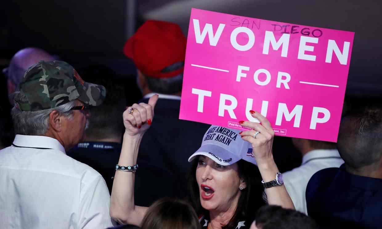 How 53% of white women pushed Trump to victory