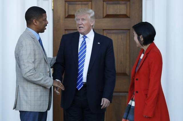Kevin Johnson & Michelle Rhee Visit Donald Trump