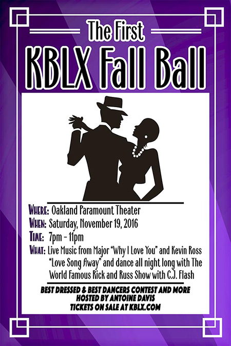 KBLX Fall Ball in Oakland