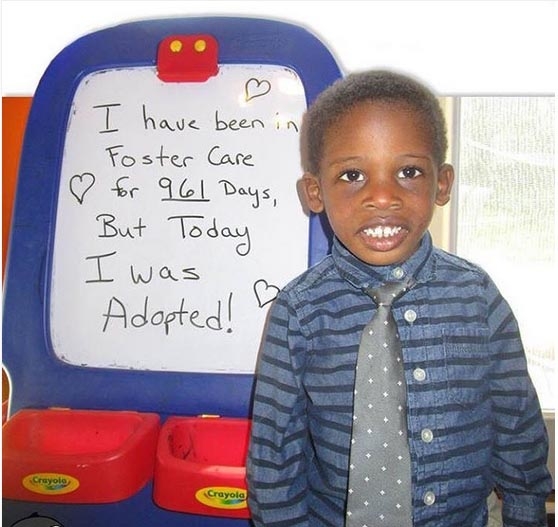 29 Joy-Filled Photos Of Kids Adopted From Foster Car
