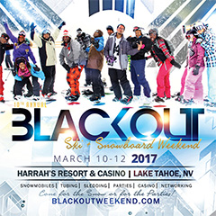 10th Annual Blackoutweekend in Lake Tahoe - March 2017