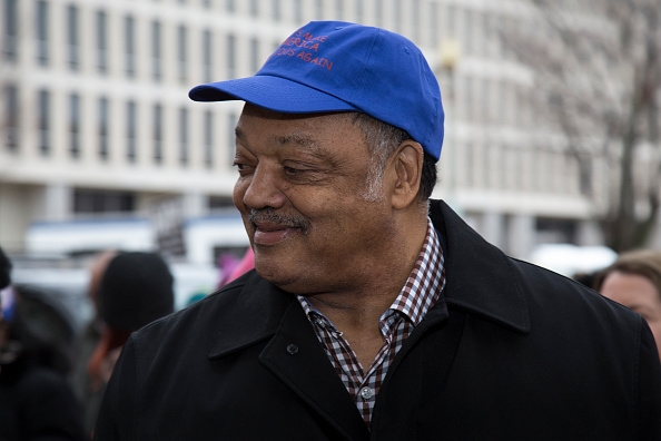 Jesse Jackson: “Trump Threatens 50 Years of Civil Rights,” Jackson’s Critics Call Him a “Maggot” and “National Disgrace”