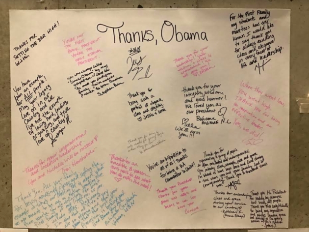 Supporters Wish President Final Farewell At ‘Thanks, Obama’ Event