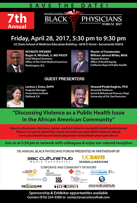 SAVE THE DATE - 7th Annual Black Physicians Forum - April 28, 2017