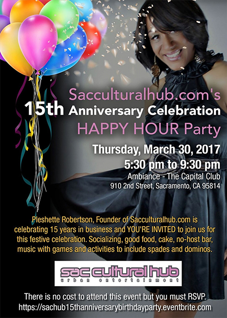 Sacculturalhub.com's 15th Year Anniversary Celbration