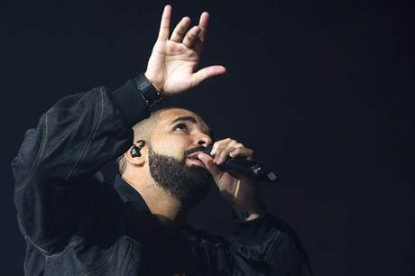 Drake named world’s most popular recording artist in 2016