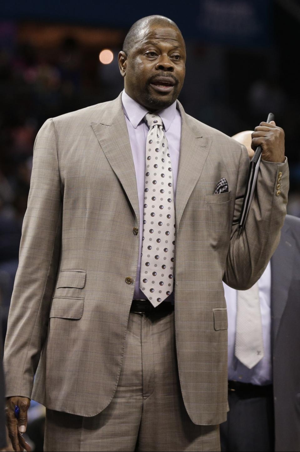 Georgetown hires Patrick Ewing as men’s basketball coach