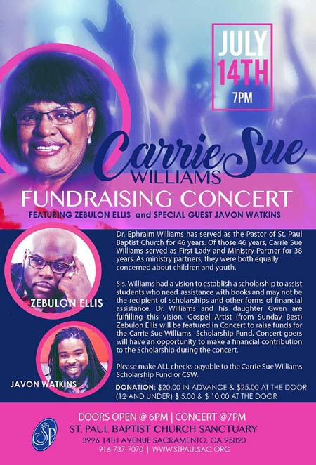 Carrie Sue Williams Fundraiser