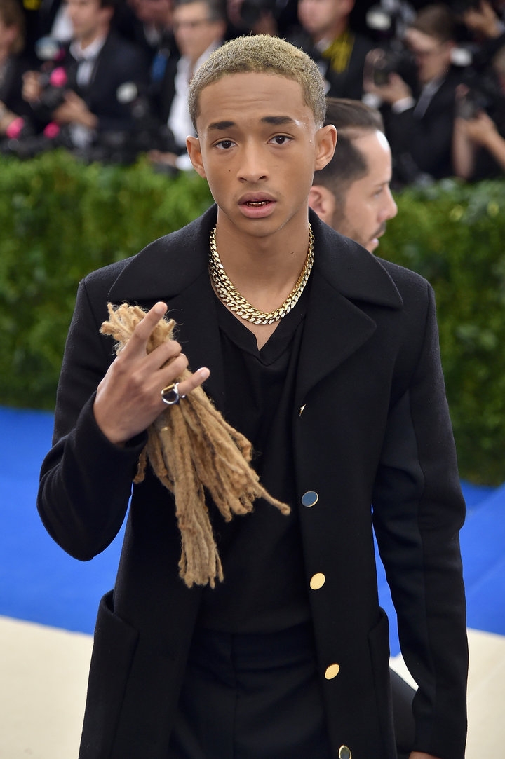 Jaden Smith Brought His Own Hair As An Accessory To The Met Gala