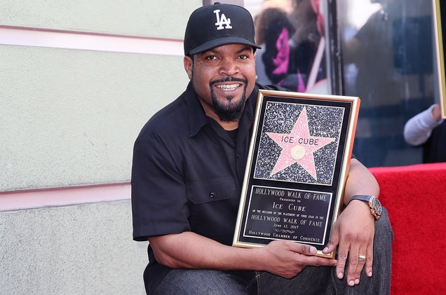 Ice Cube Says ‘You Don’t Get Here By Yourself’ at Hollywood Walk of Fame Ceremony