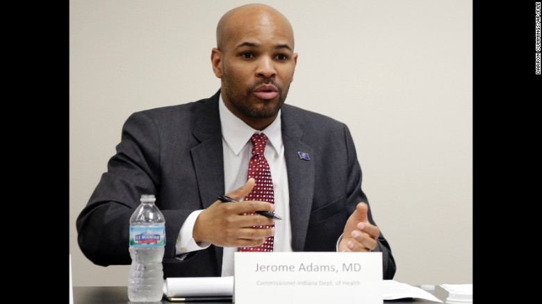 Dr. Jerome Adams confirmed as surgeon general