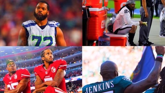 Colin Kaepernick remains NFL outcast, but Michael Bennett and others keep protests alive