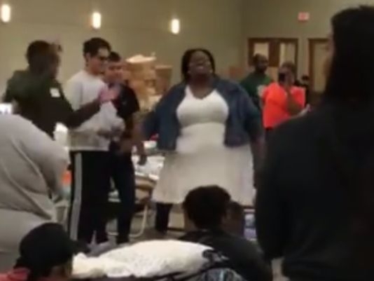 This impromptu gospel performance for evacuees at a Texas shelter will warm your heart