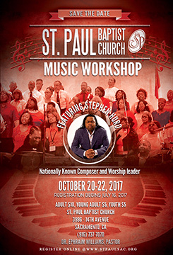 St. Paul Baptist Church Music Workshop