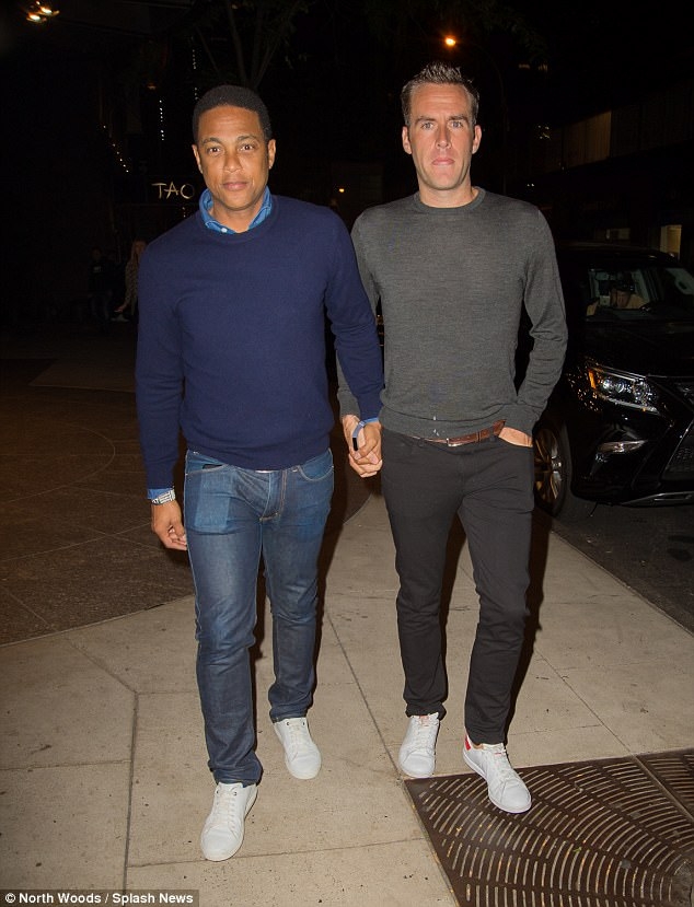 Don Lemon leaves SNL after party with rumored boyfriend
