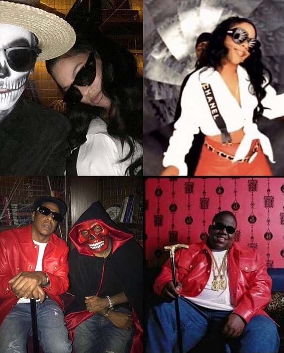 Beyoncé and JAY-Z Perfectly Dress Up As Lil’ Kim and Biggie For Halloween