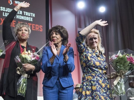 Maxine Waters’ tough words fire up Women’s Convention