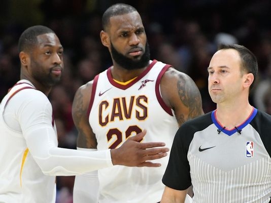 LeBron James ejected for first time in career in game against Miami Heat