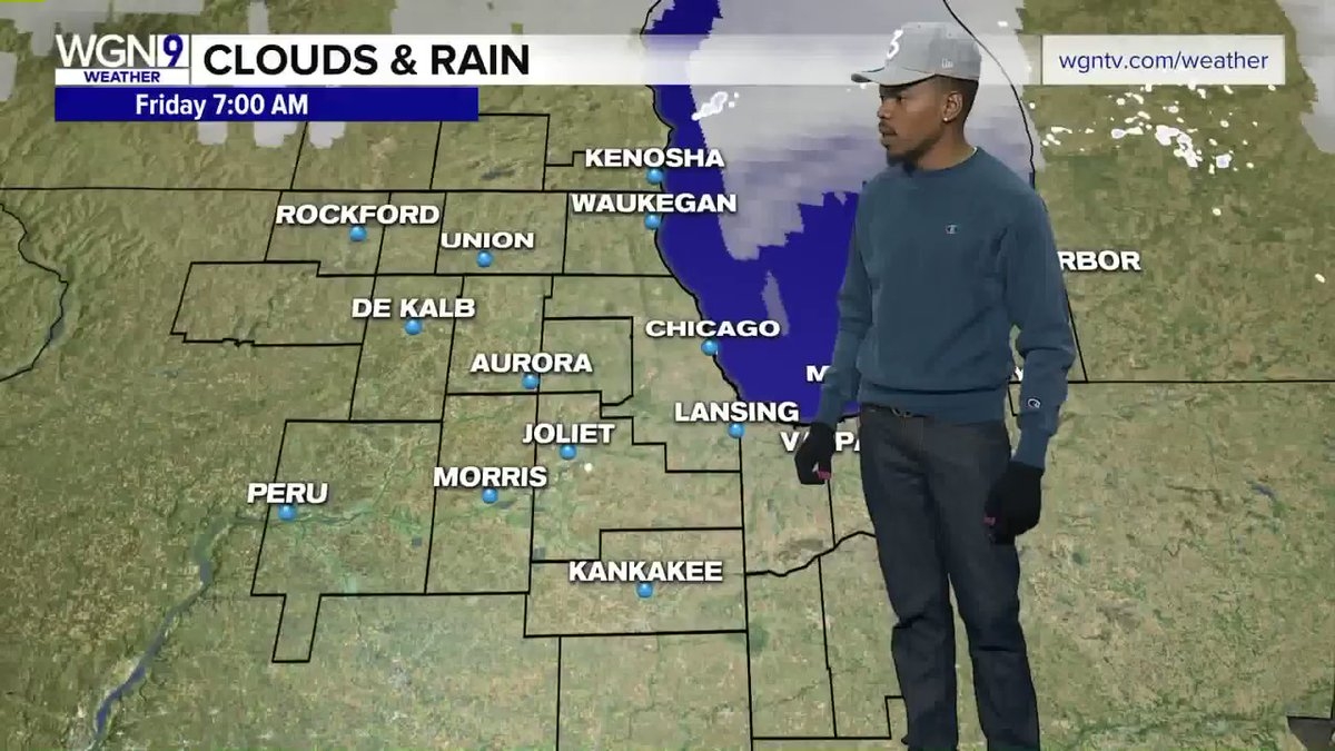 Watch Chance The Rapper hilariously report the weather