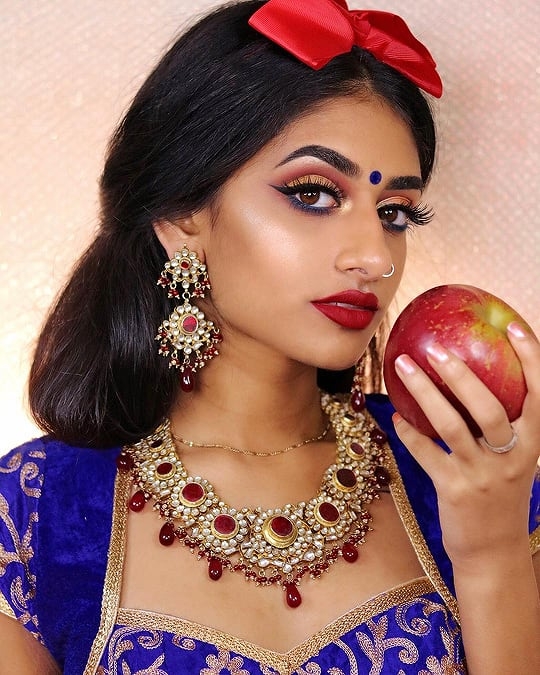 A Model Recreated Disney Princesses With An Indian Twist And Nailed It