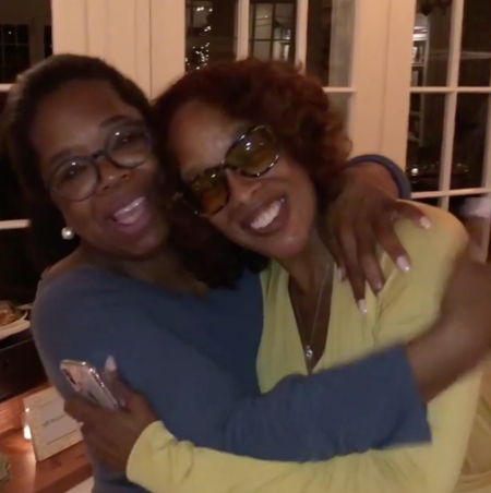 Oprah Throws BFF Gayle King an ‘Almost Weight Watchers Approved’ Birthday Dinner