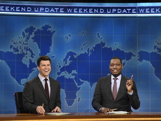‘Weekend Update’s Colin Jost, Michael Che named ‘SNL’ co-head writers